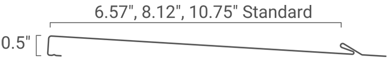 Craftsman Steel Lap Siding Size